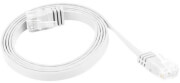 lanberg patchcord cat5e flat 15m white photo