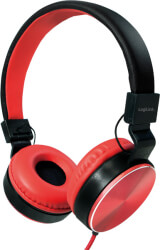 logilink hs0049rd foldable stereo headphone red photo