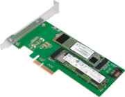 logilink pc0083 dual m2 pcie adapter for sata and pcie sata ssd photo
