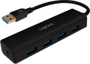 logilink ua0295 usb 30 4 port hub black photo