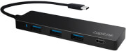 logilink ua0311 usb 32 usb c 4 port hub ultra slim photo