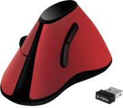 logilink id0159 ergonomic vertical mouse wireless 24 ghz red photo