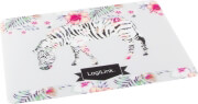 logilink id0147 glimmer mousepad zebra photo