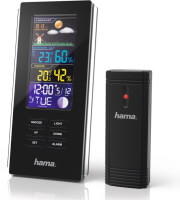 hama 186312 electronic weather station hama color edge black photo