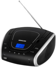 sencor spt 1600 bs portable cd player with mp3 usb and fm radio photo