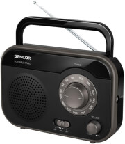 sencor srd 210 b portable analogue radio photo