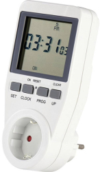 hama 137290 smart digital weekly socket with timer white photo
