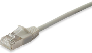 equip 606118 slim patch cable cat6a 10g s ftp 75m beige photo