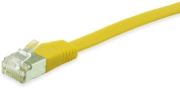 equip 607861 cat6a u ftp flat patchcable 2m yellow photo