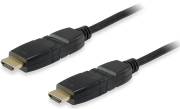 equip 119365 highspeed hdmi cable with ethernet type a m m 5m 3d arc black photo