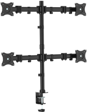 equip 650117 13 27 articulating quad monitor desk mount bracket photo