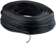 equip 117006 telephone cable rj 11 4 wire 100m black photo