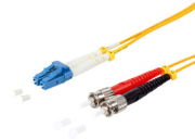 equip 254236 lc st fiber optic patch cable os2 10m photo