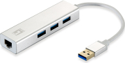 level one usb 0503 gigabit usb network adapter with usb hub photo