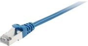 equip 606203 cat6a s ftp patch cable rj45 lszh 26awg 1m blue photo