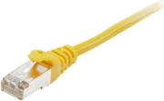 equip 606303 cat6a s ftp patch cable rj45 lszh 26awg 1m yellow photo