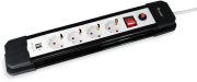 equip 245553 4 outlet power strip with 2x usb photo