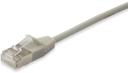 equip 606119 slim patch cable cat6a 10g s ftp 10m beige photo