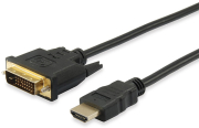 equip 119322 high quality hdmi to dvi d single link cable m m 2m black photo