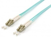 equip 255411 lc lc fiber optic patch cable om3 10m photo