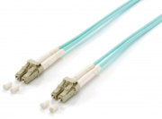 equip 255412 lc lc fiber optic patch cable om3 20m photo