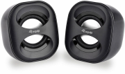 equip 245330 mini usb speakers black photo