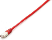 equip 605520 patch cable cat6 s ftp hf red 1m photo