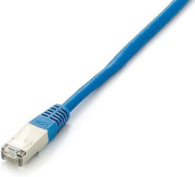 equip 605536 patch cable cat6 s ftp hf blue 10m photo