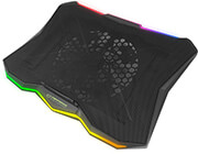 esperanza egc110 rgb illuminated gaming notebook cooling pad xalok photo