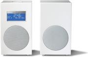 tivoli model 10 m10cfw superior edition with stereo speakers frost white white photo