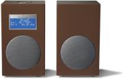 tivoli model 10 m10ccb superior edition with stereo speakers chestnut brown silver photo