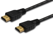 savio cl 08 hdmi cable v14 ethernet 3d dolby truehd 24k gold plated 50m photo