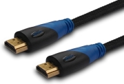 savio cl 49 hdmi cable v14 nylon 24k gold plated 50m photo