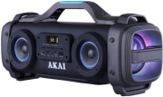 akai abts sh01 portable bluetooth speaker 51w karaoke with led usb aux in photo