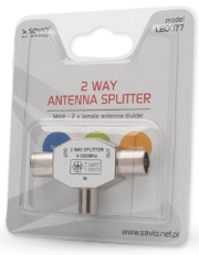 savio lb0077 iec 95 mm antenna splitter photo