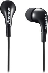 pioneer se cl502 fully enclosed dynamic in ear headphones black photo