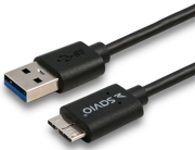 savio cl 102 usb 30 usb micro 30 type b cable 1m black photo