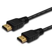 savio cl 121 hdmi m cable v14 high speed with ethernet gold plated 18m black photo savio cl 121 hdmi m cable v14 high speed with ethernet gold plated 18m black photo