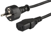 savio cl 89 schuko m power cable iec c13 12m black photo