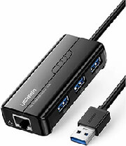 ugreen hub usb 30 with gigabit adapter black 20265 photo