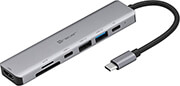 tracer all in one hub usb type c with card reader hdmi 4k usb 30 pdw 60w photo