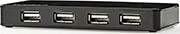 nedis uhubu2730bk usb hub 7 port usb 20 photo