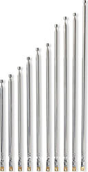 nedis anfm23me fm antenna 47 875 mhz 6 and 7 mm 0 15 km range 10 pcs photo