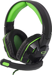 esperanza egh380 stereo headphones with microphone venom photo