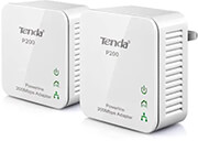 tenda p200 kit 200mbps mini powerline adapter 2 pack photo