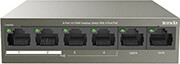 tenda tef1106p 4 63w 6 port 10 100m desktop switch with 4 port poe photo