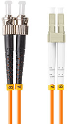 lanberg fiber optic patchcord mm st upc lc upc duplex lszh om2 50 125 30mm 1m orange photo lanberg fiber optic patchcord mm st upc lc upc duplex lszh om2 50 125 30mm 1m orange photo