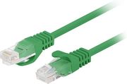 lanberg patchcord cat6 15m green fluke passed 10 pack photo