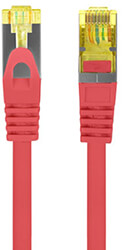 lanberg patchcord cat6a lszh cu 025m red fluke passed photo