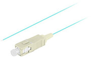 lanberg pigtail fiber optic mm sc upc om3 easy strip 50 125 2m aqua photo